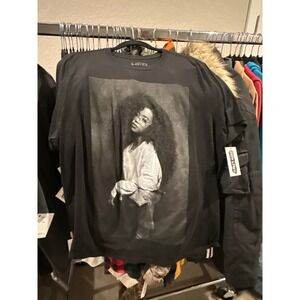 H.E.R. Artist Portrait Graphic T-Shirt Black Ceremony of‎ Roses Mens 3XL Womens